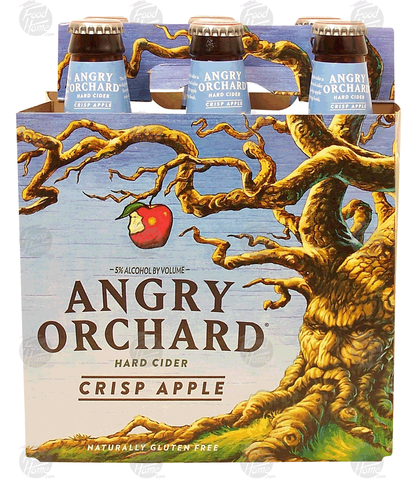 Angry Orchard  hard cider crisp apple, 5% alc. by vol., 12-fl. oz. Full-Size Picture